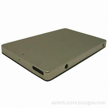 2.5-inch USB 3.0 HDD case hard disk drive enclosure, measures 112.5 x 74.5 x 8.8mm